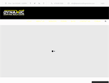 Tablet Screenshot of dynamicroofingsolutions.com